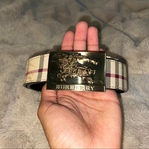 Authentic Burberry belt